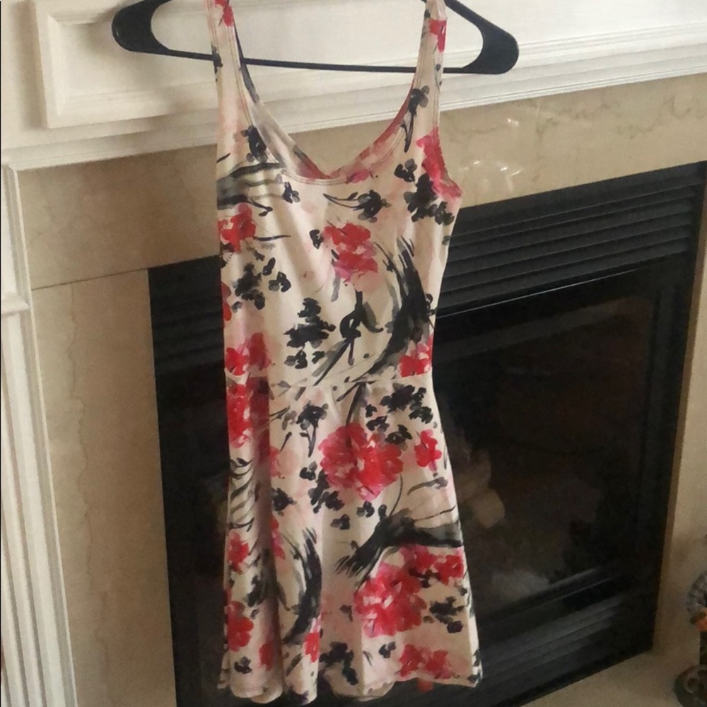 Exposed back dress